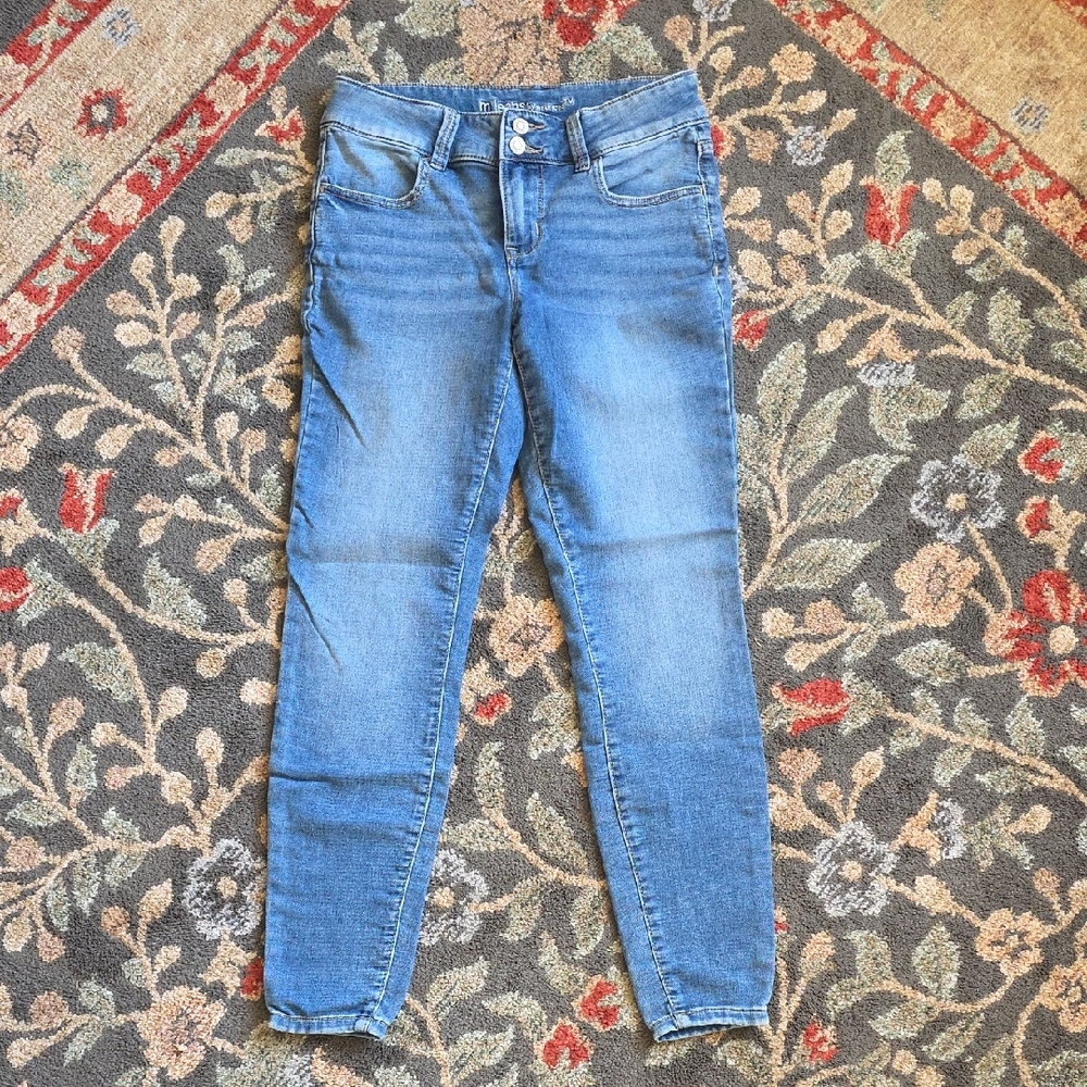Maurices Women's Light Blue Skinny Jeans